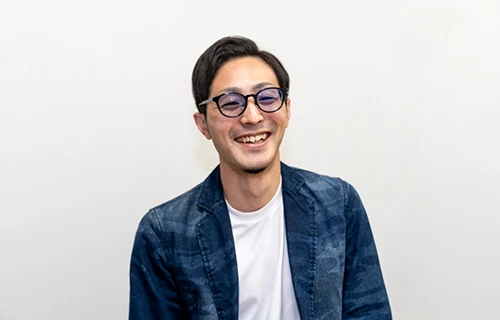 インタビューの様子